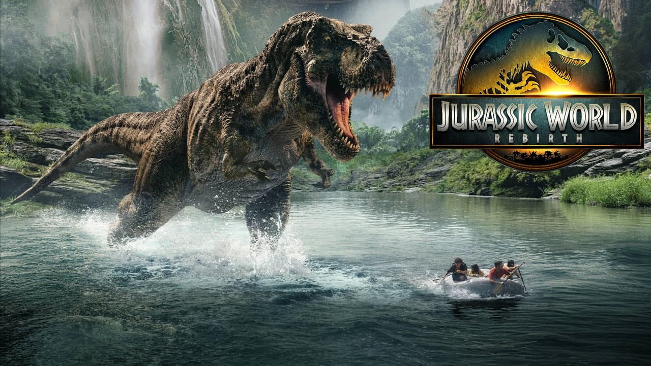 Jurassic World Rebirth — backdrops with title 7