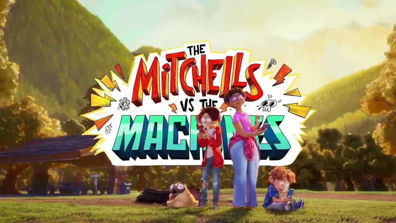 The Mitchells vs. the Machines — backdrops with title 5