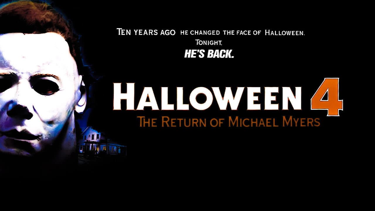 Halloween 4: The Return of Michael Myers — backdrops with title 5
