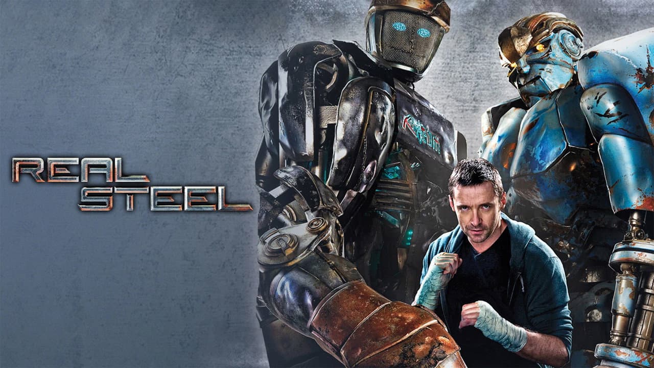 Real Steel — backdrops with title 4