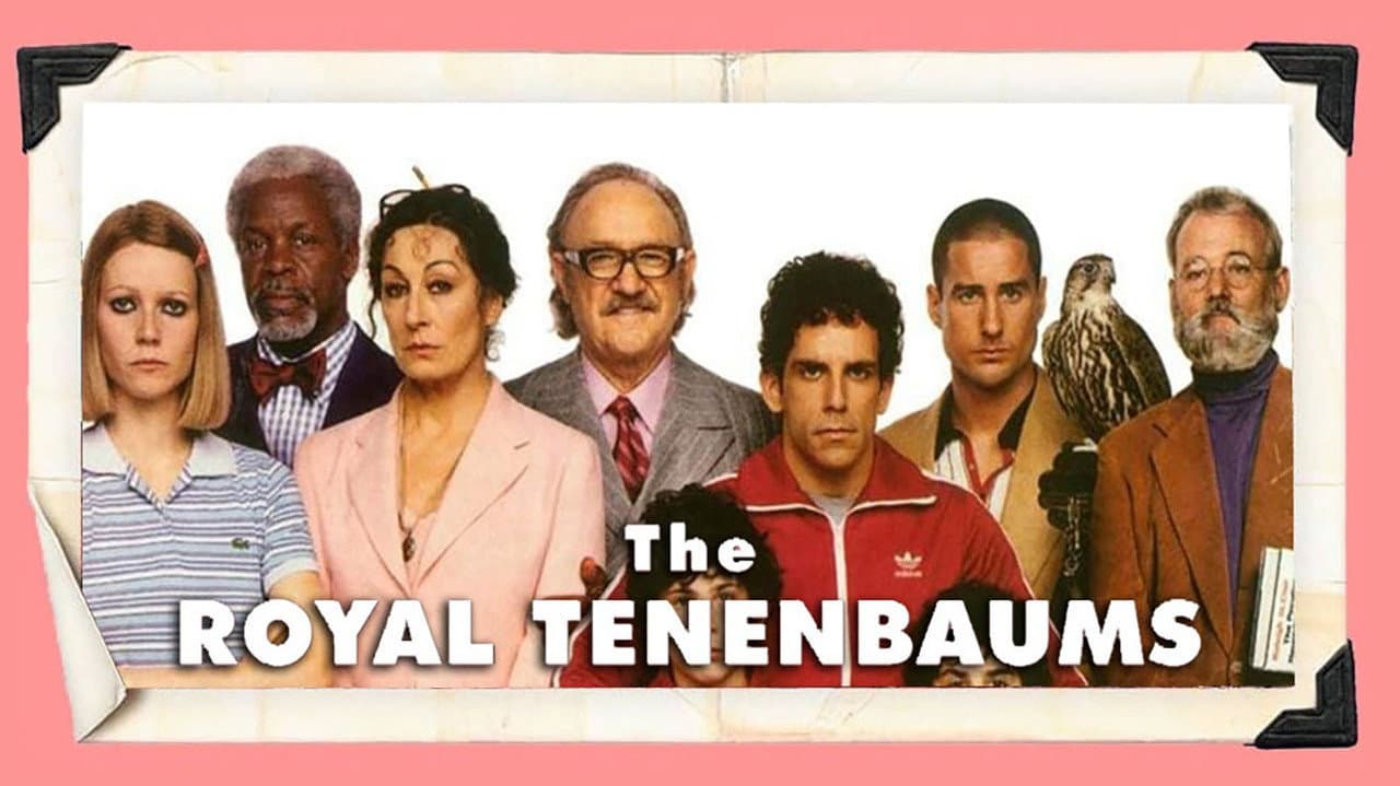 The Royal Tenenbaums — backdrops with title 1