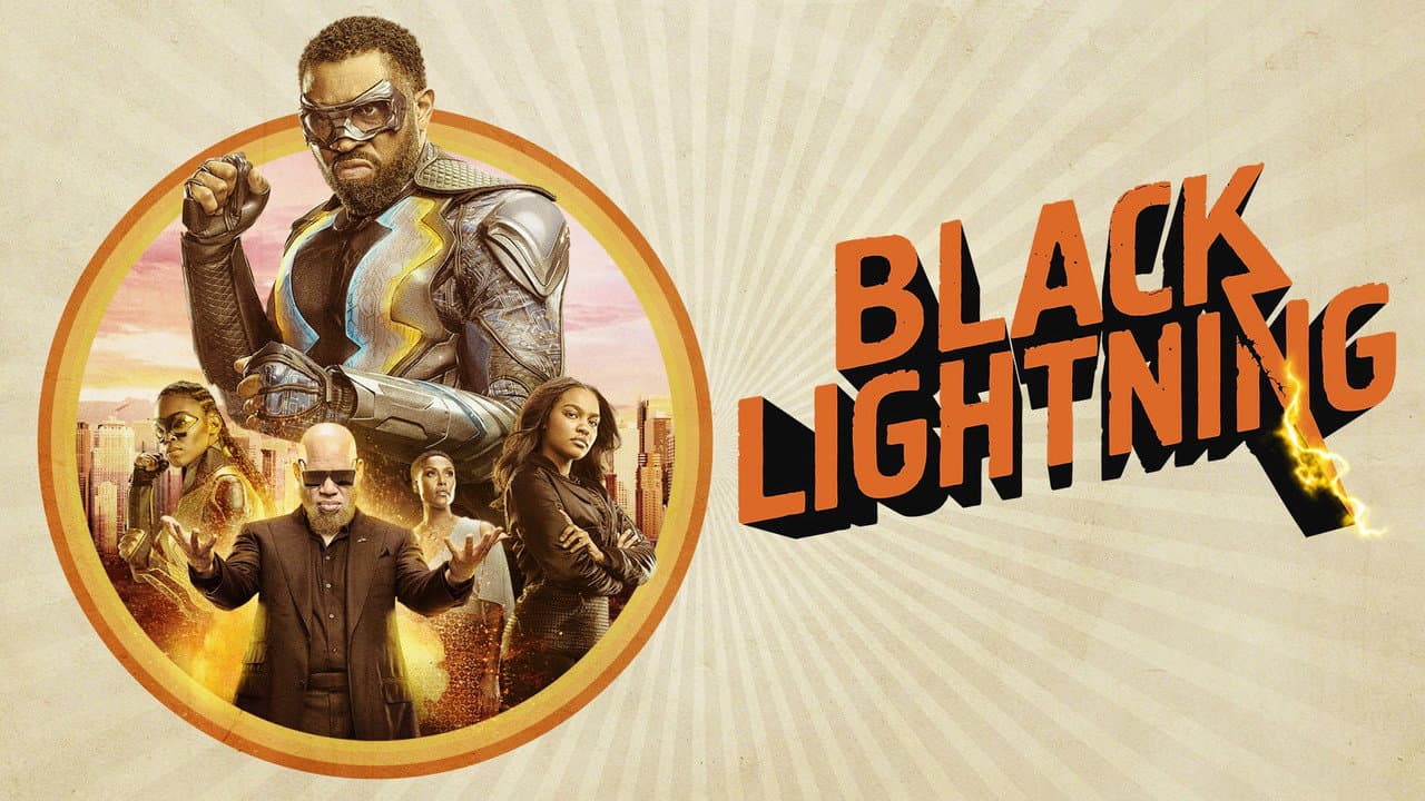 Black Lightning — backdrops with title 5