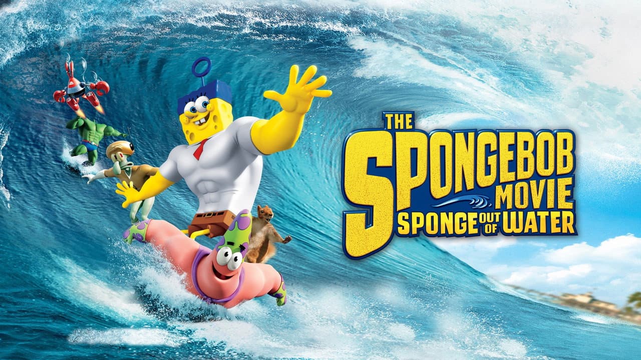 The SpongeBob Movie: Sponge Out of Water — backdrops with title 3