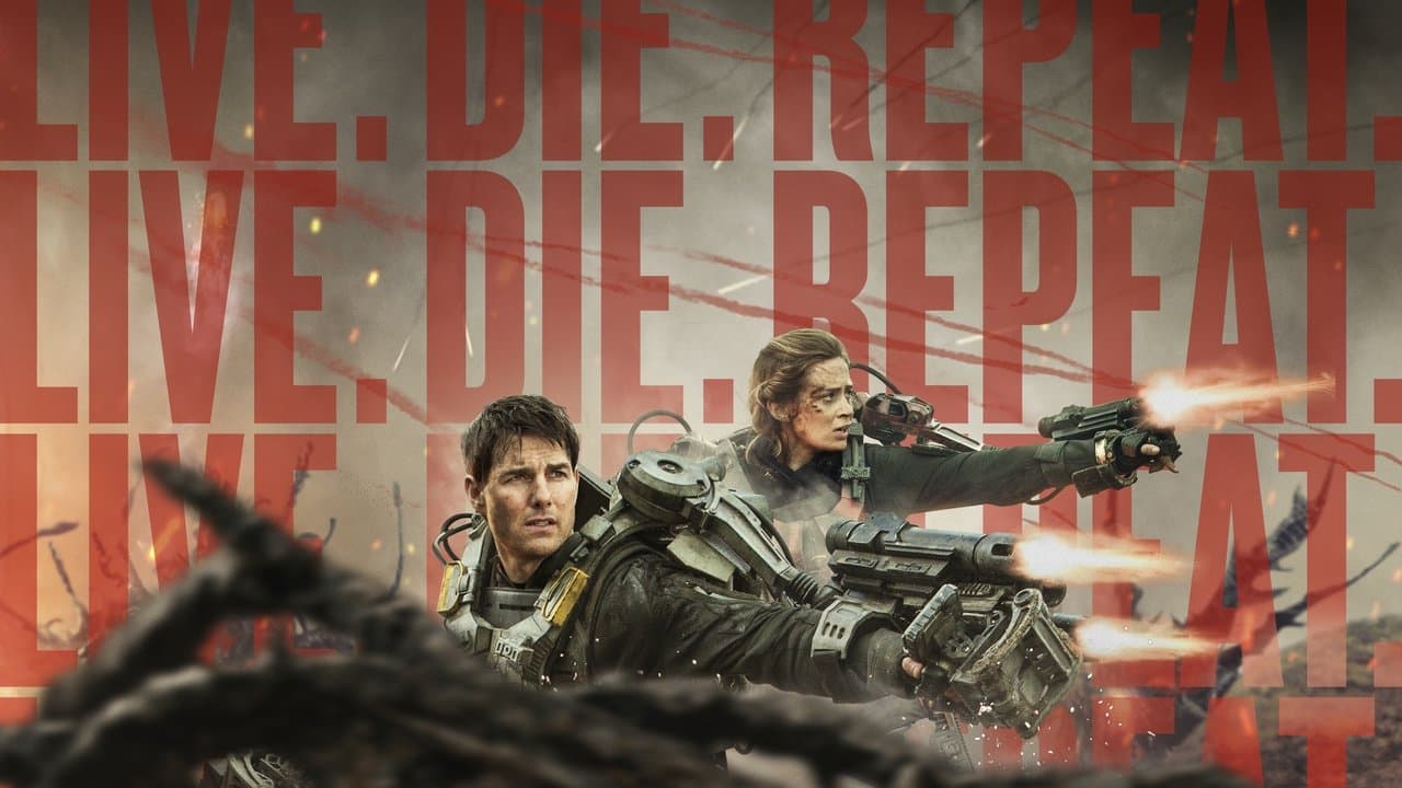 Edge of Tomorrow — backdrops with title 1