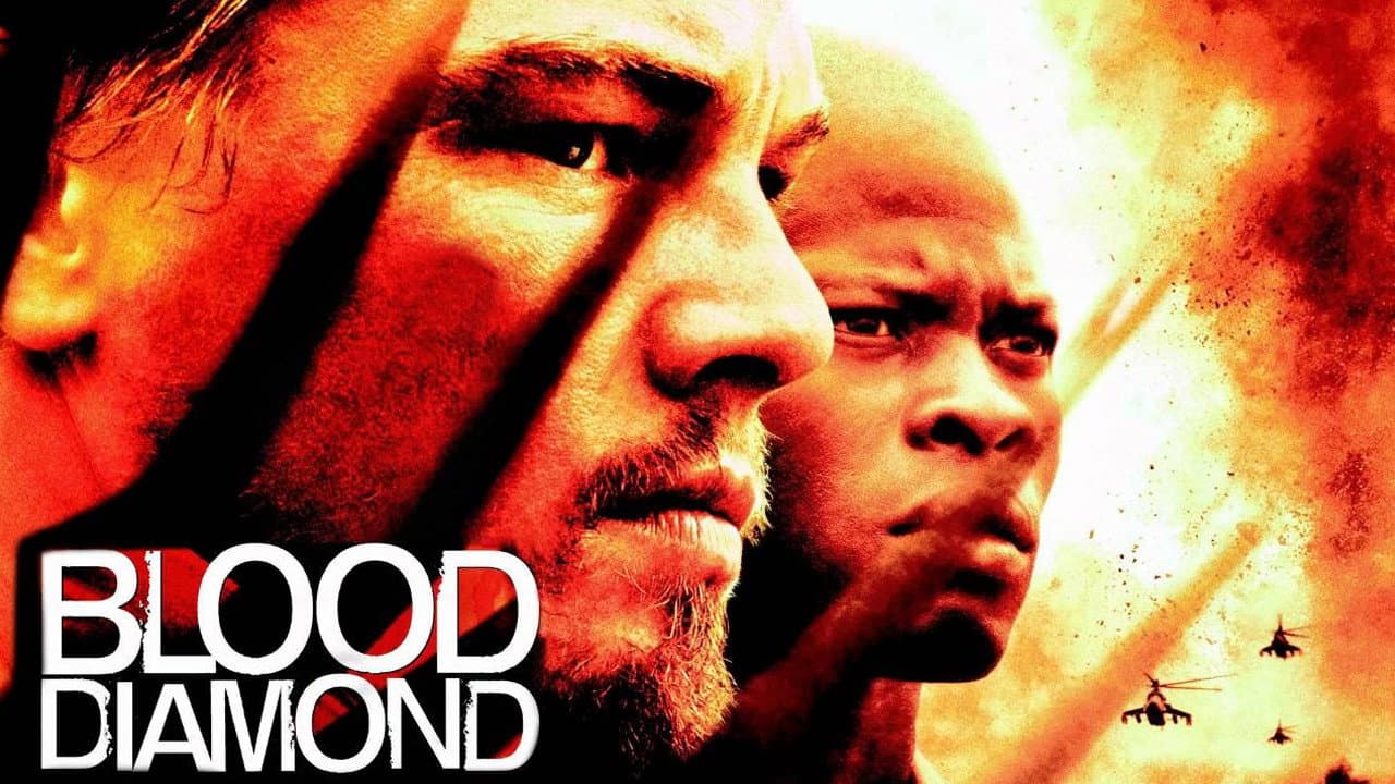 Blood Diamond — backdrops with title 4