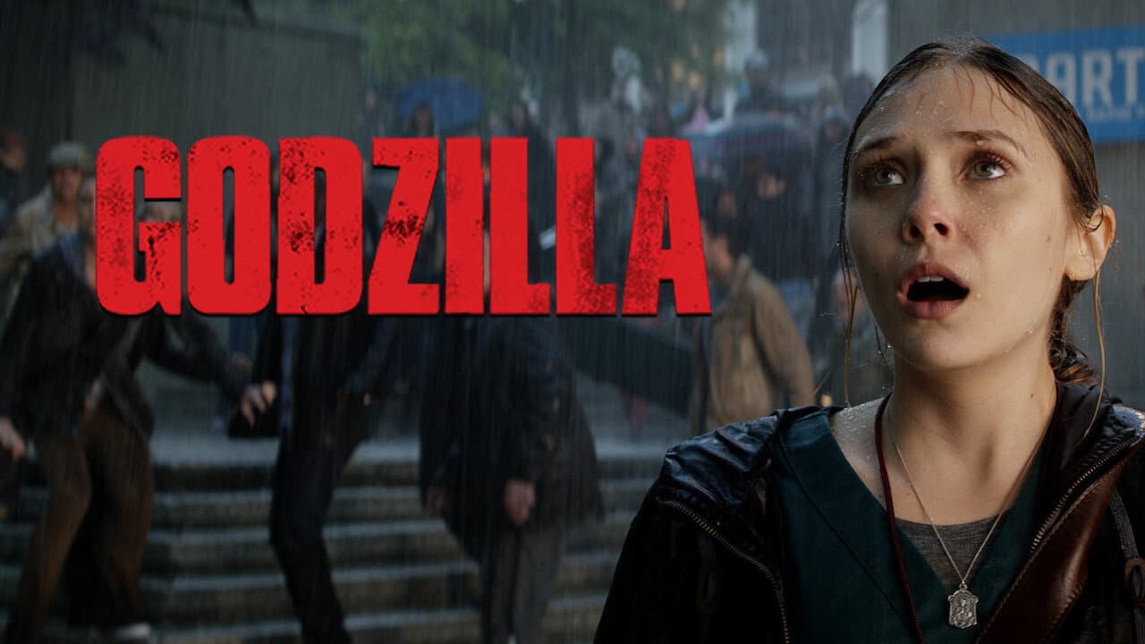 Godzilla — backdrops with title 3