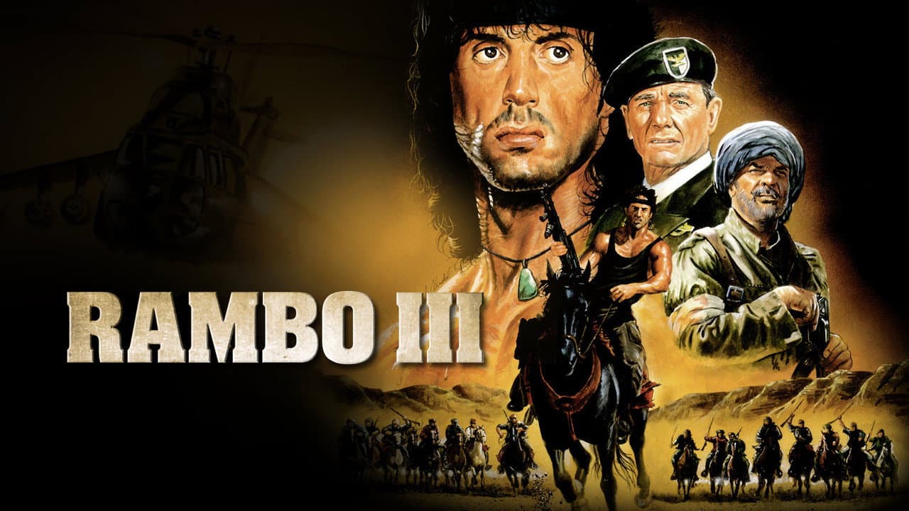 Rambo III — backdrops with title 6