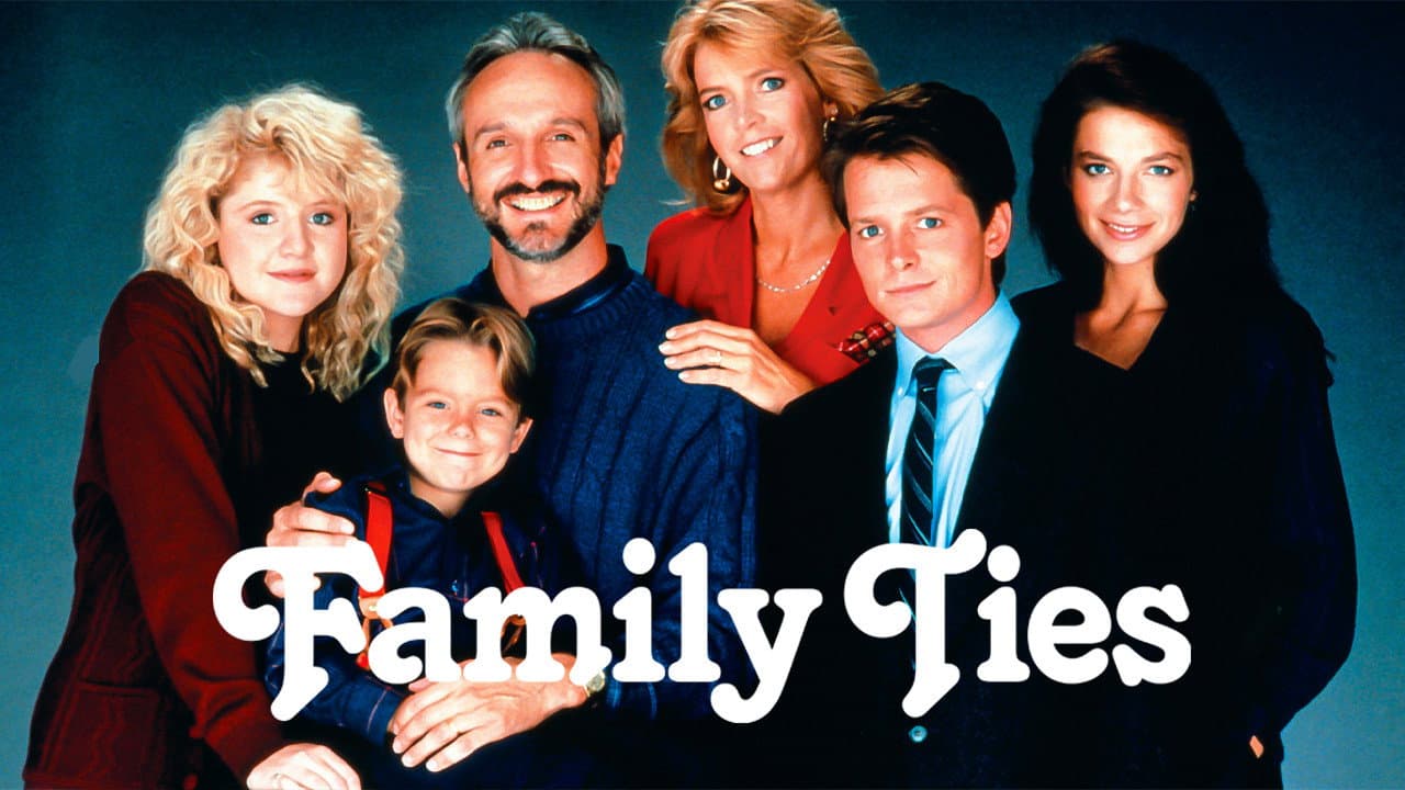 Family Ties — backdrops with title 2