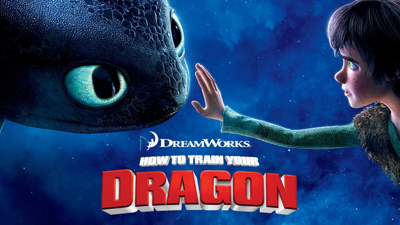 How to Train Your Dragon — backdrops with title 5