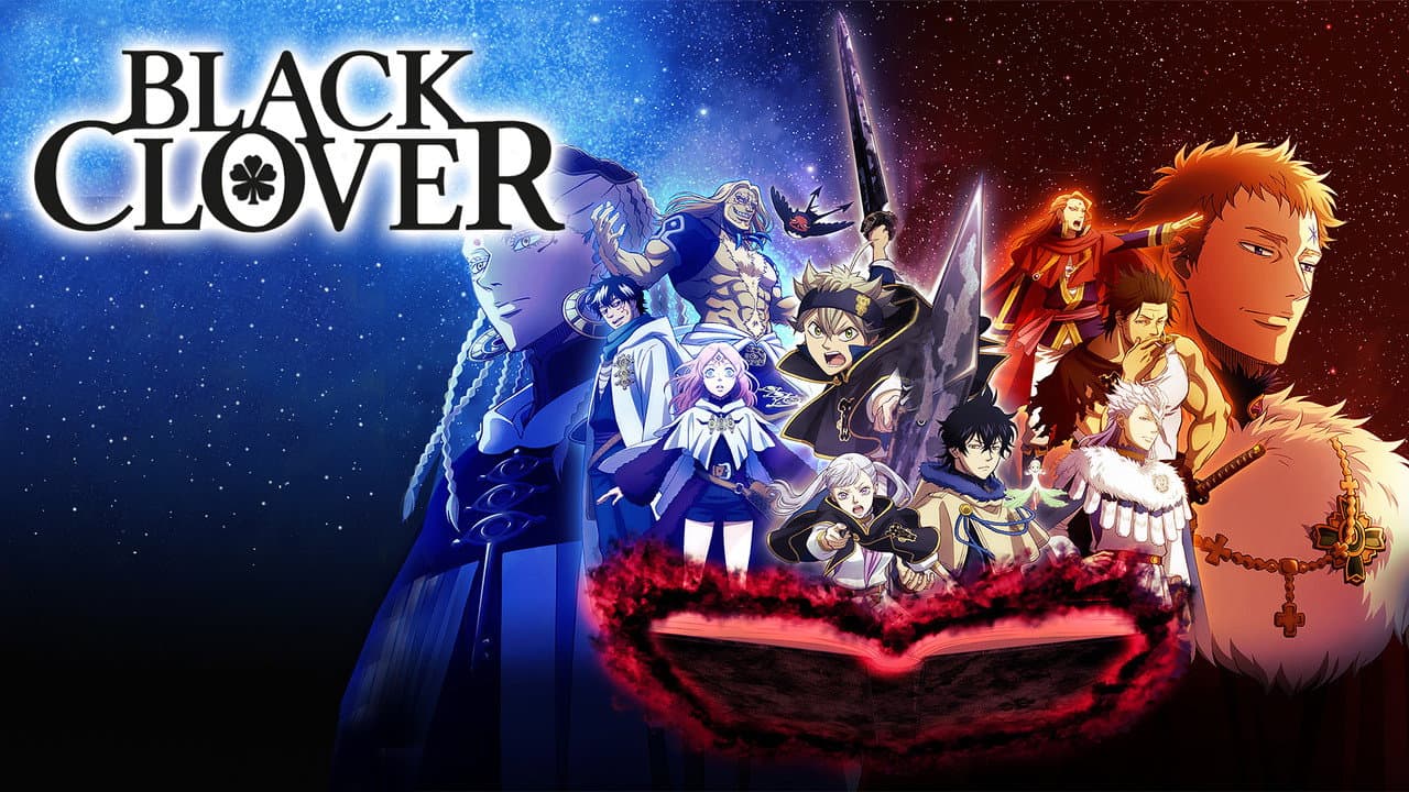 Black Clover — backdrops with title 3