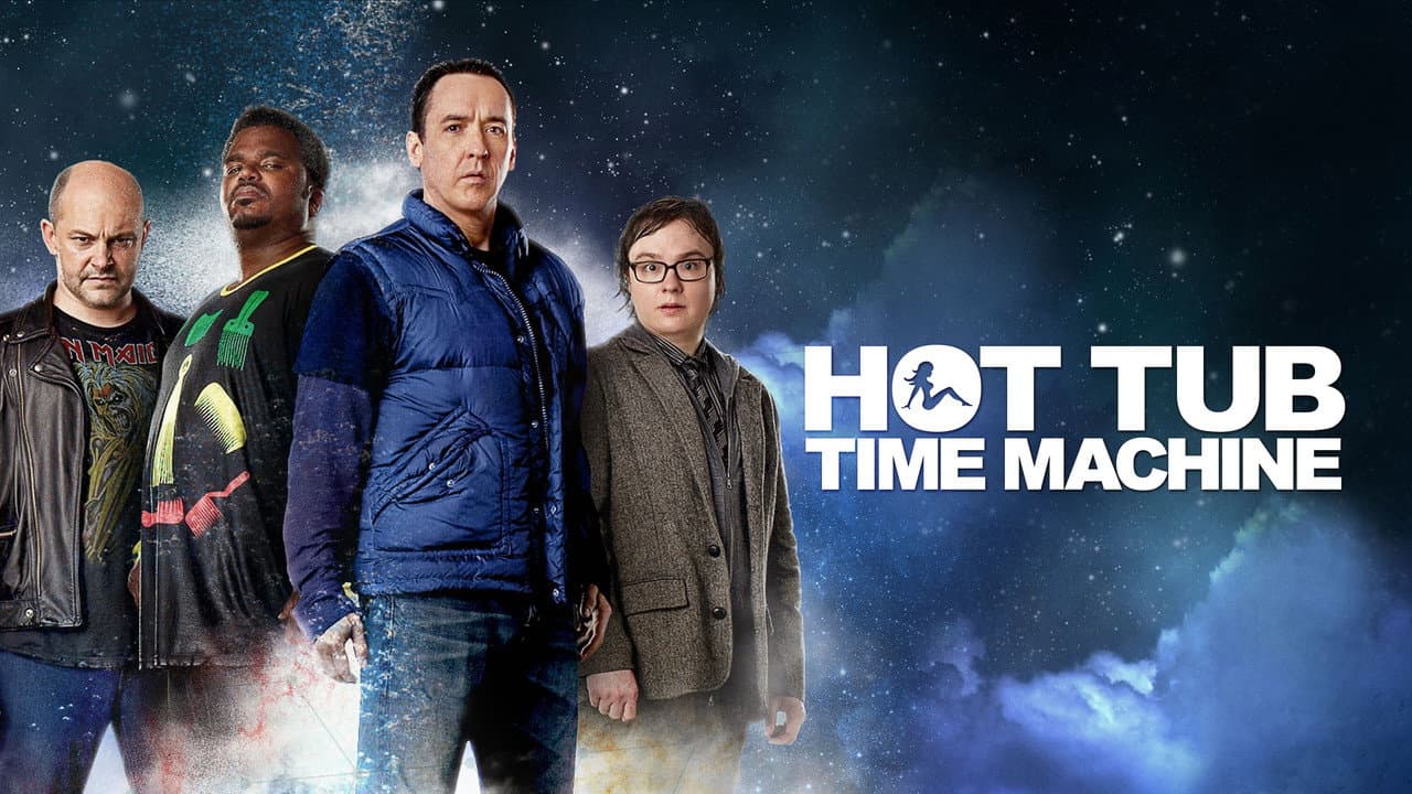 Hot Tub Time Machine — backdrops with title 3