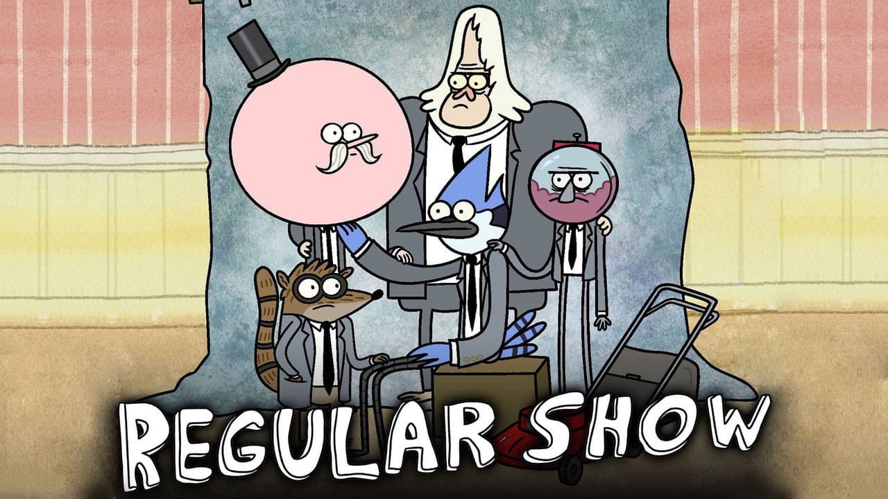 Regular Show — backdrops with title 4