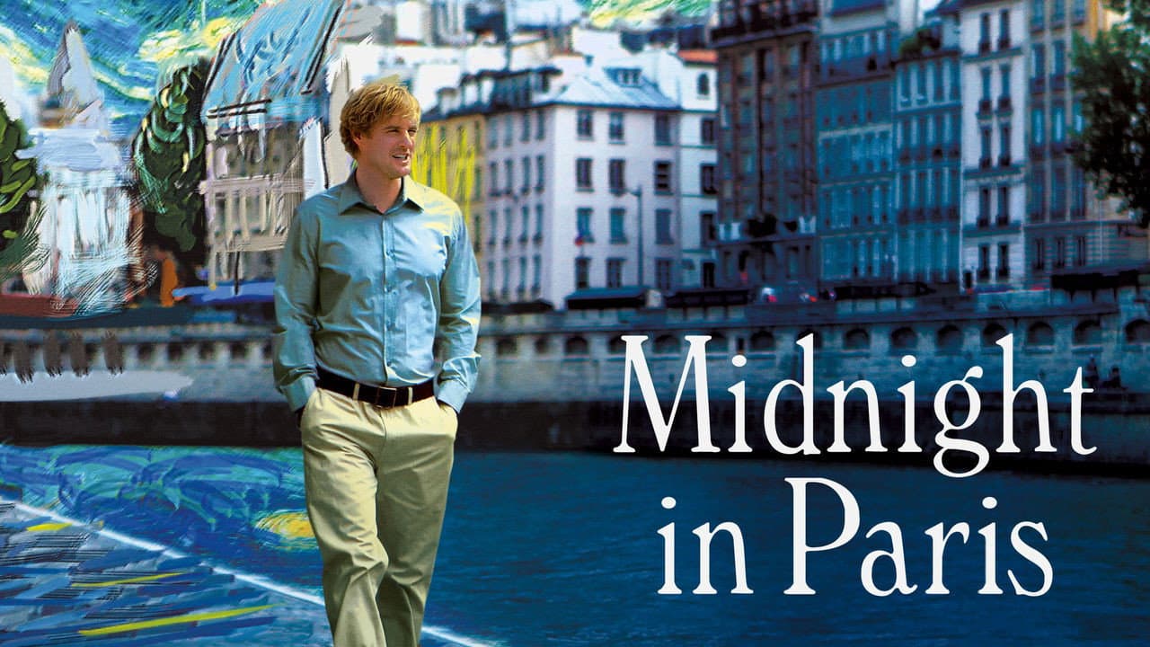 Midnight in Paris — backdrops with title 2