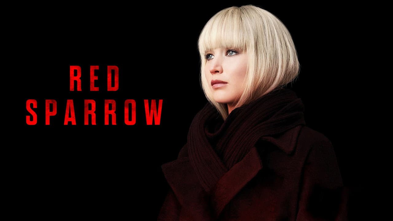 Red Sparrow — backdrops with title 3
