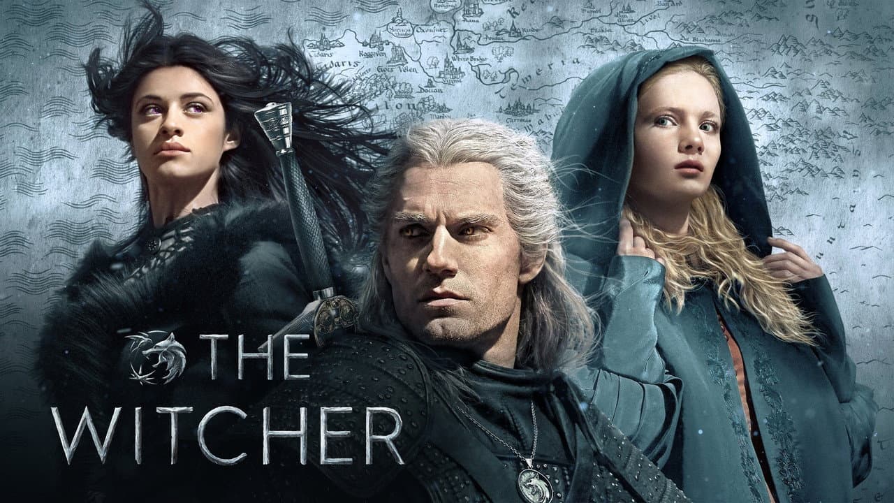 The Witcher — backdrops with title 8