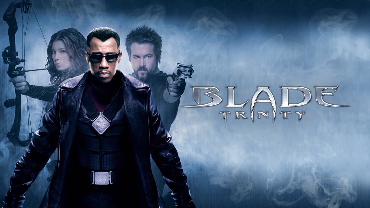 Blade: Trinity — backdrops with title 4