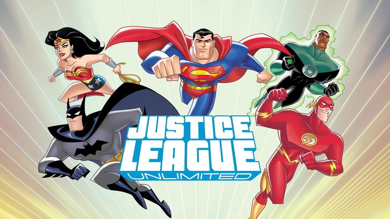 Justice League Unlimited — backdrops with title 3