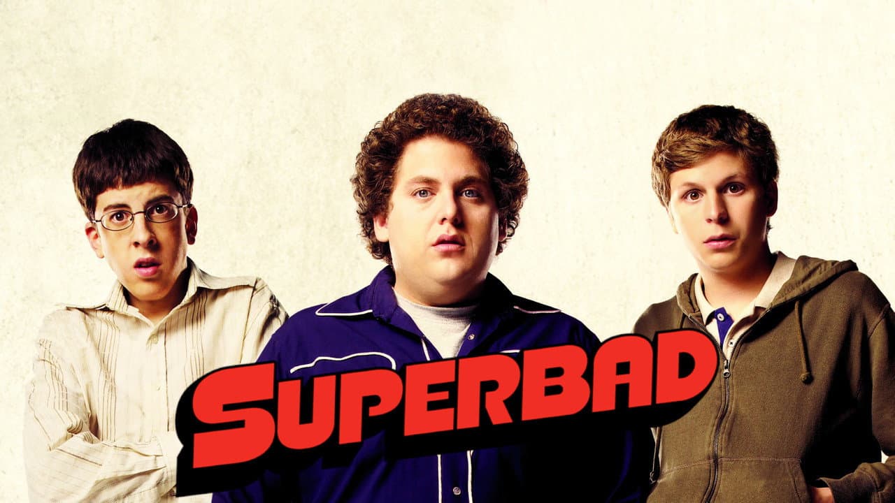 Superbad — backdrops with title 3