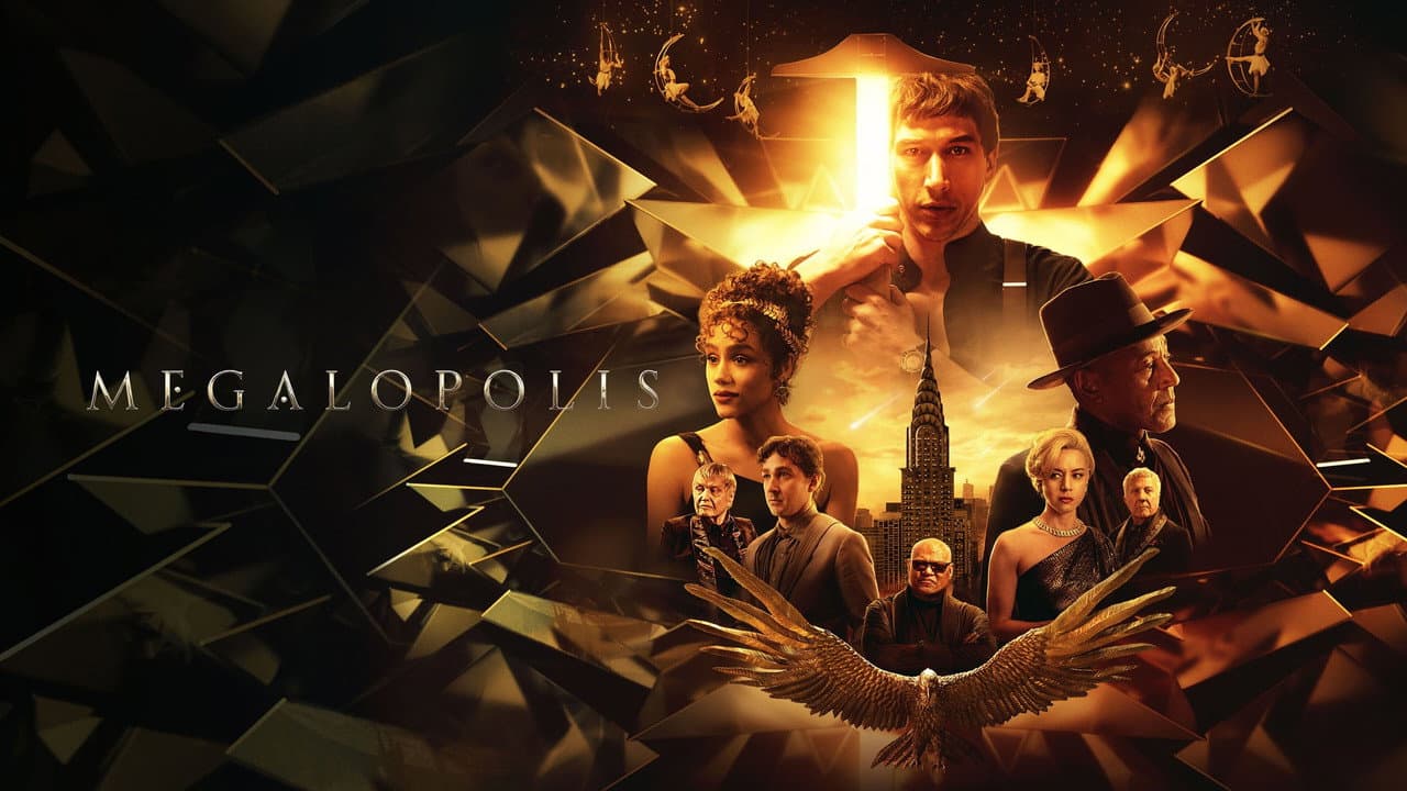Megalopolis — backdrops with title 2