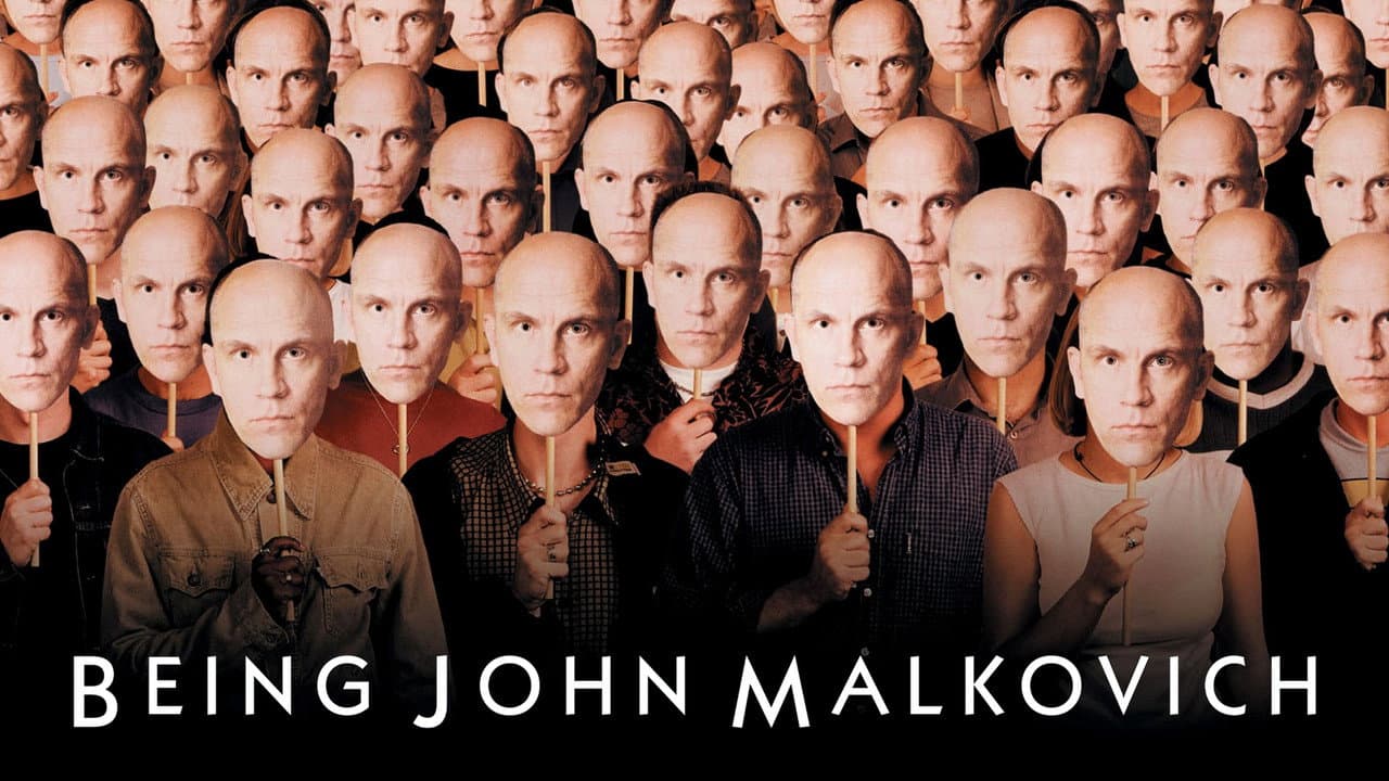 Being John Malkovich — backdrops with title 1