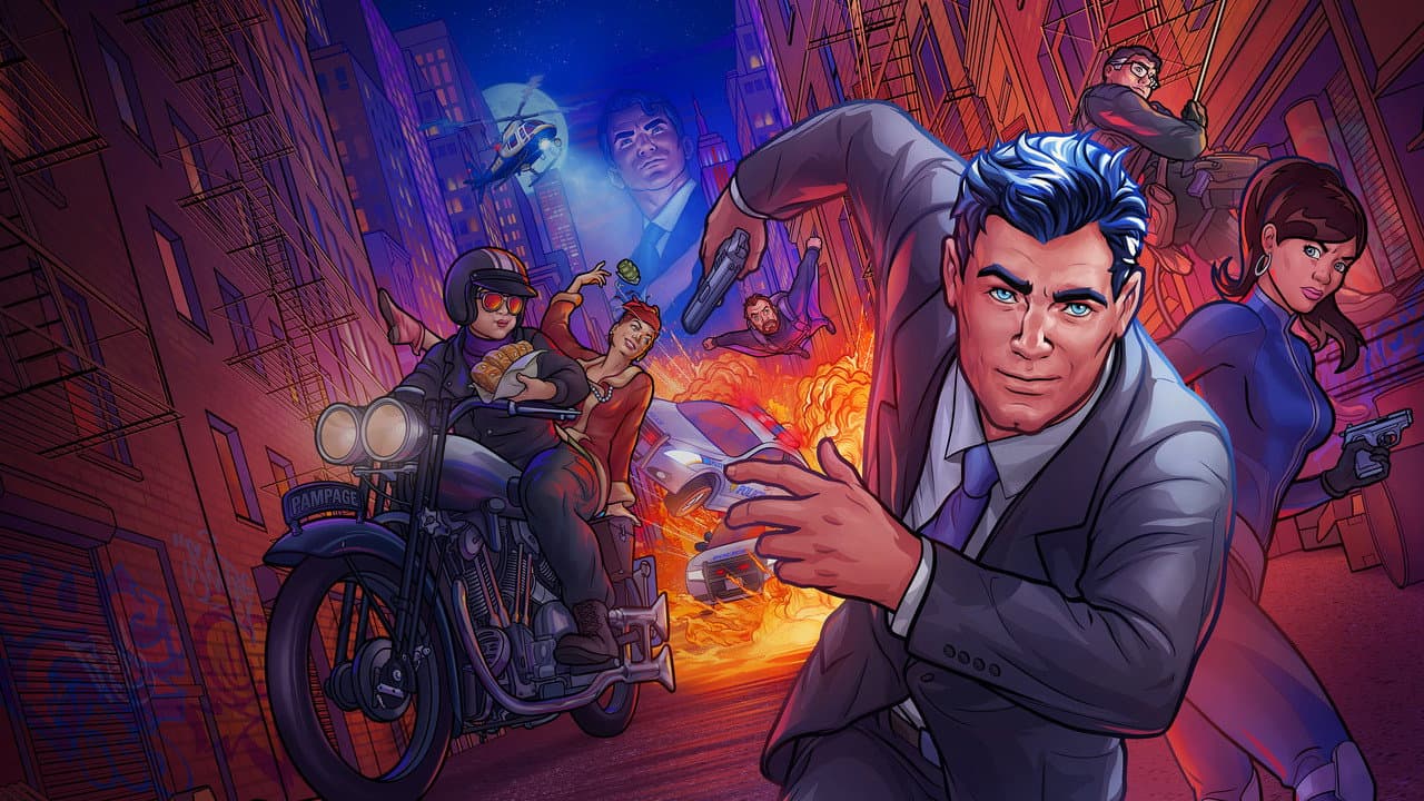 Archer — backdrops 8
