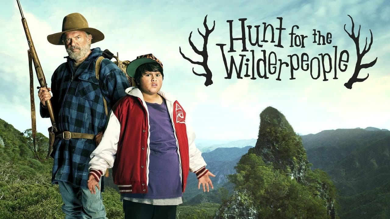 Hunt for the Wilderpeople — backdrops with title 8