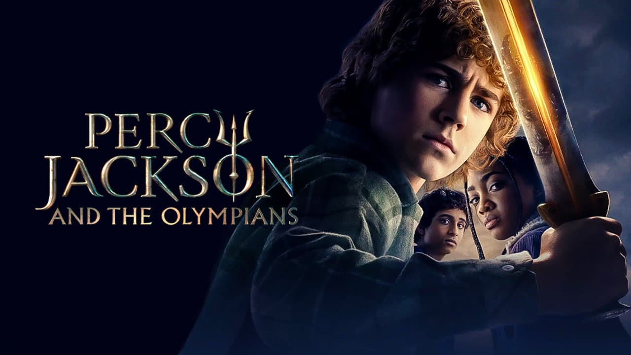 Percy Jackson and the Olympians — backdrops with title 7