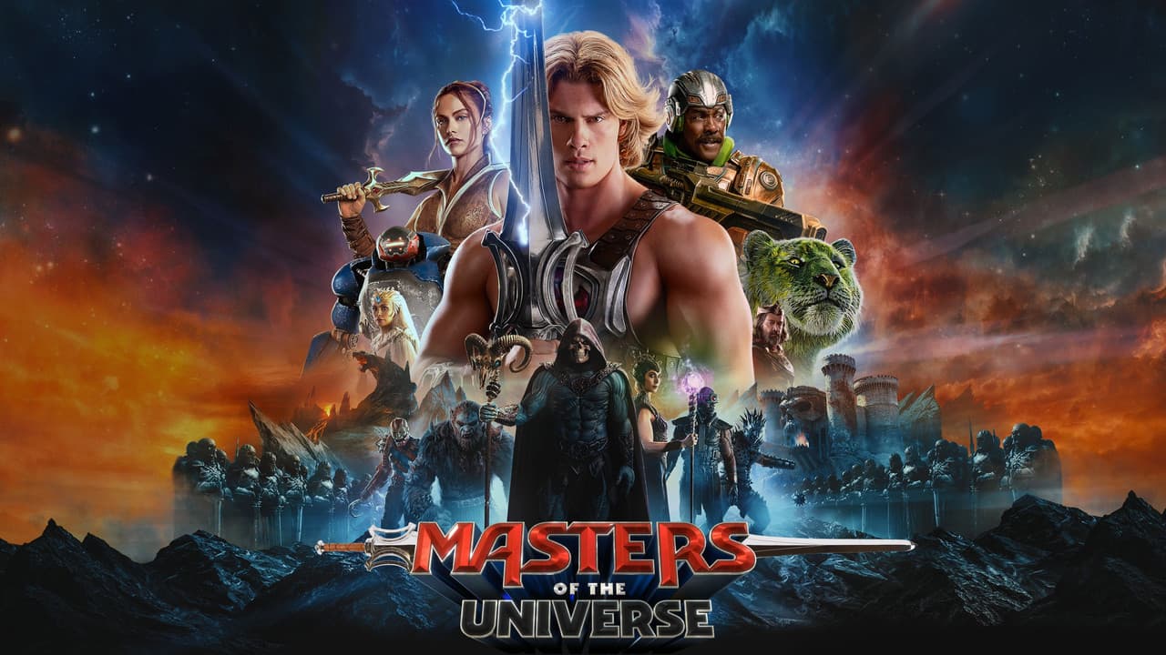 Masters of the Universe — backdrops with title 4