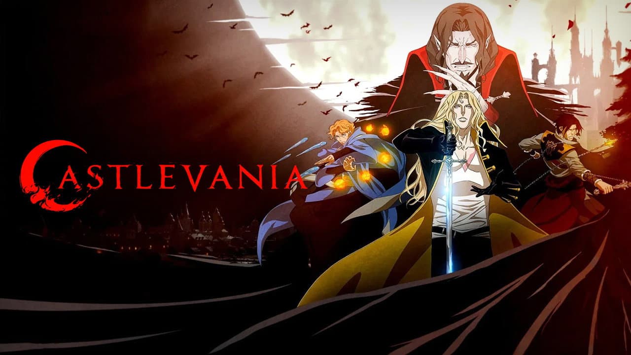 Castlevania — backdrops with title 4