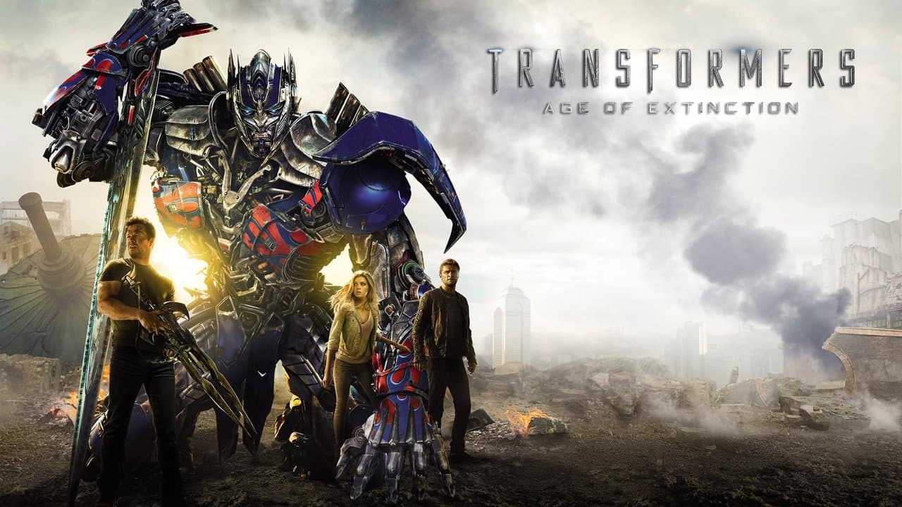 Transformers: Age of Extinction — backdrops with title 1