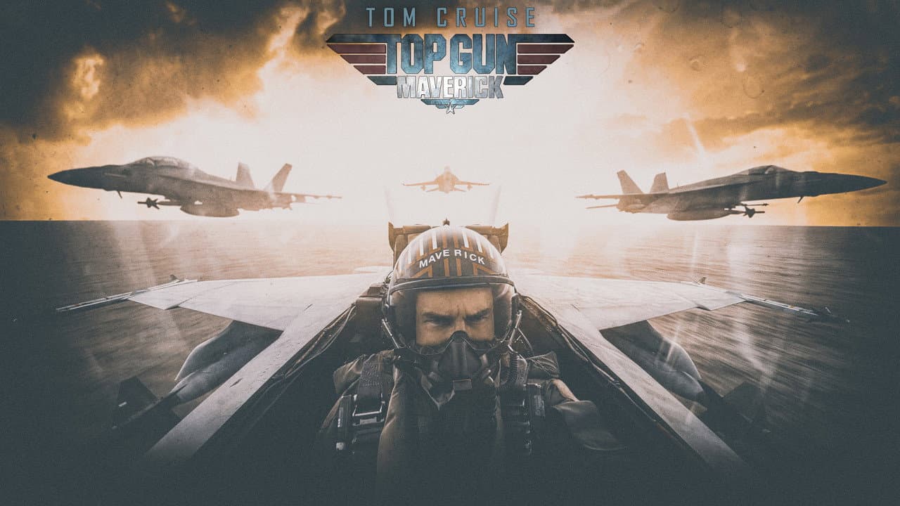 Top Gun: Maverick — backdrops with title 7