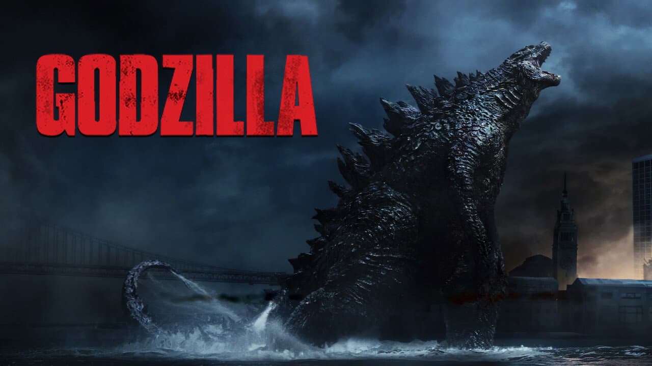Godzilla — backdrops with title 5