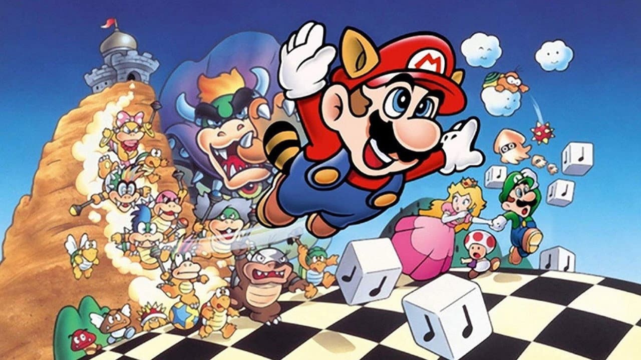 The Adventures of Super Mario Bros. 3 — backdrops 4
