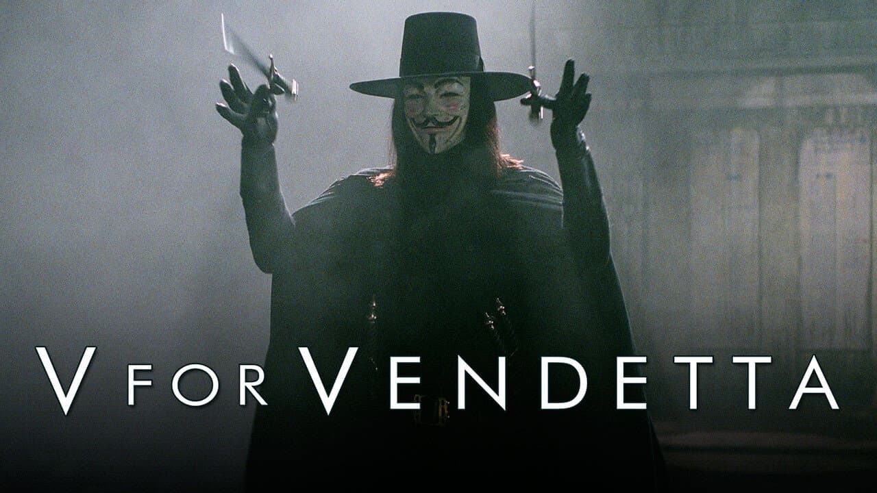 V for Vendetta — backdrops with title 6