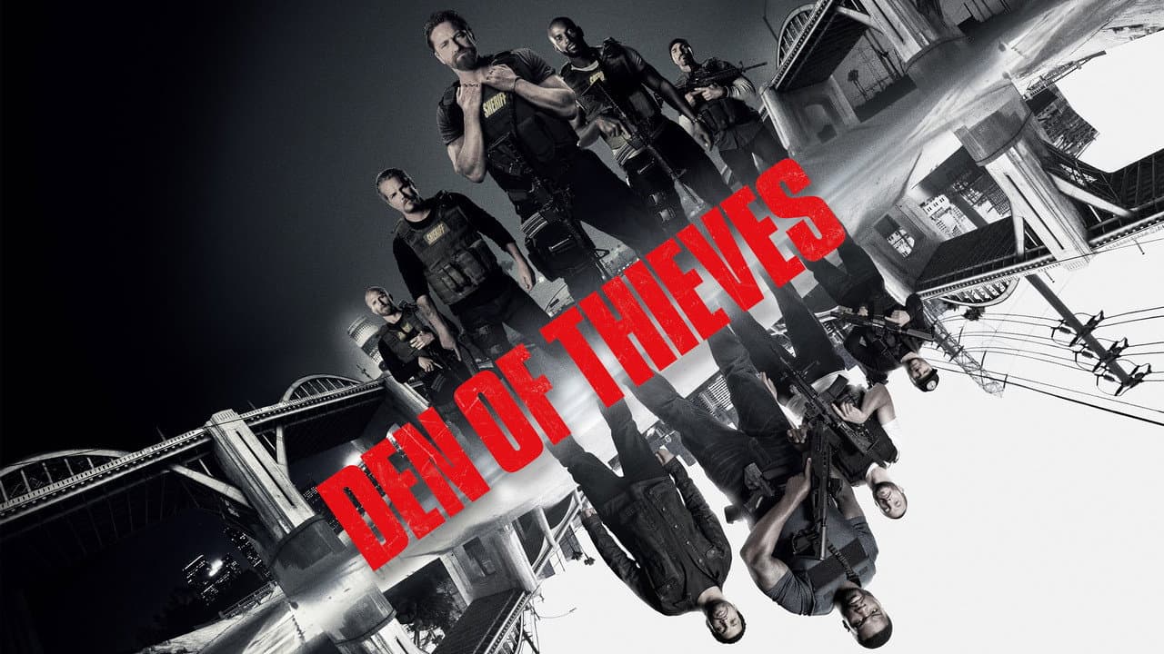 Den of Thieves — backdrops with title 1