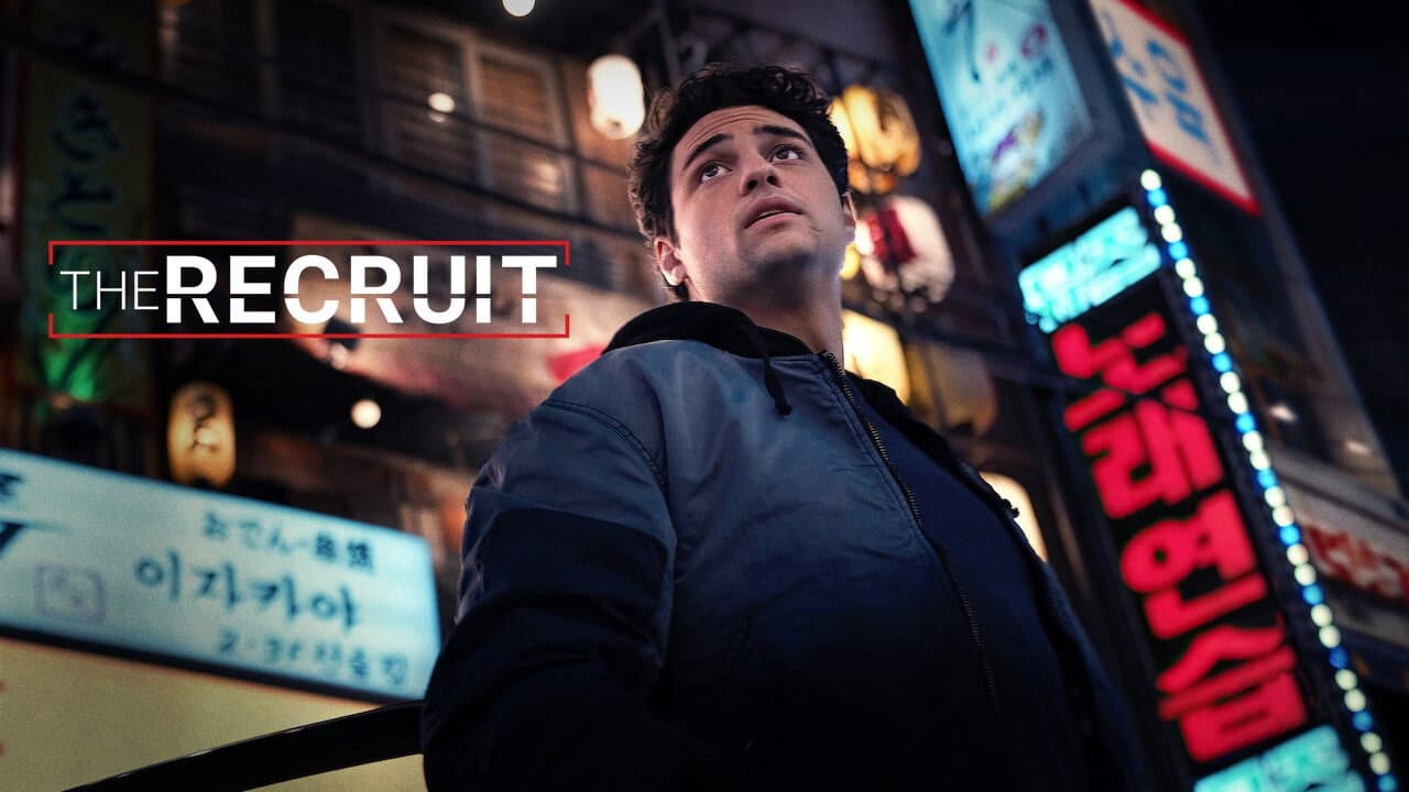 The Recruit — backdrops with title 2