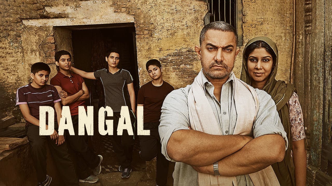 Dangal — backdrops with title 1