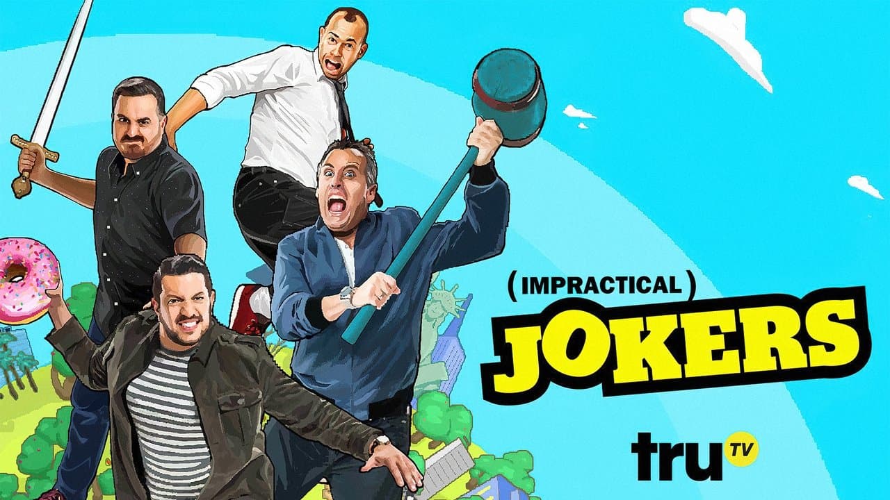 Impractical Jokers — backdrops with title 1
