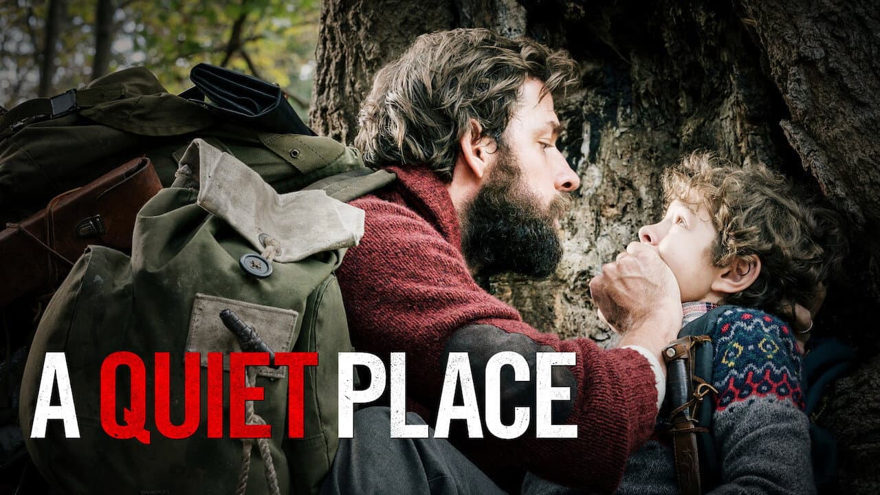A Quiet Place — backdrops with title 7