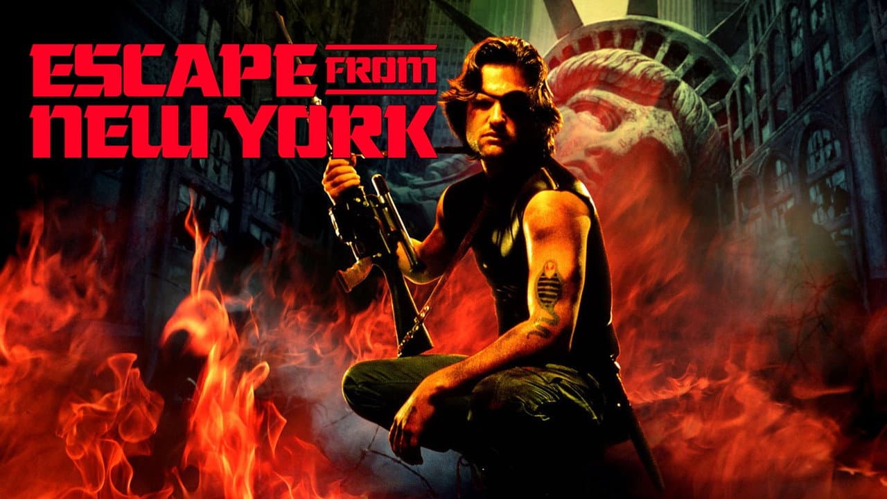 Escape from New York — backdrops with title 7