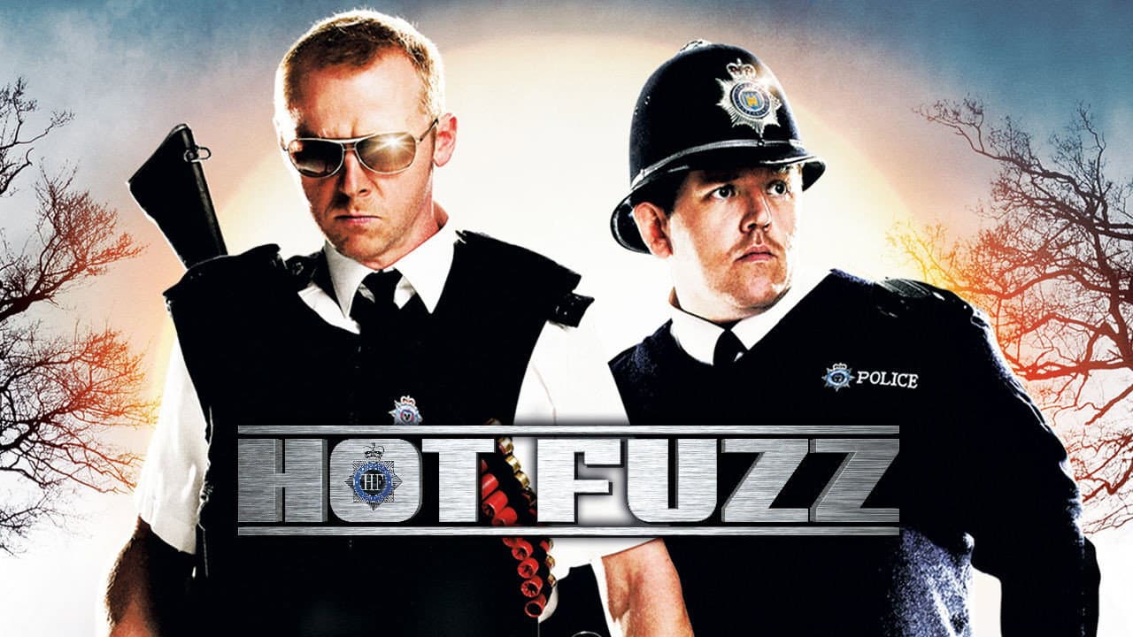 Hot Fuzz — backdrops with title 3