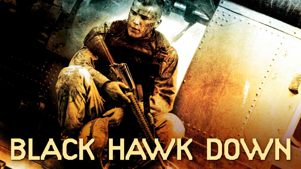 Black Hawk Down — backdrops with title 7