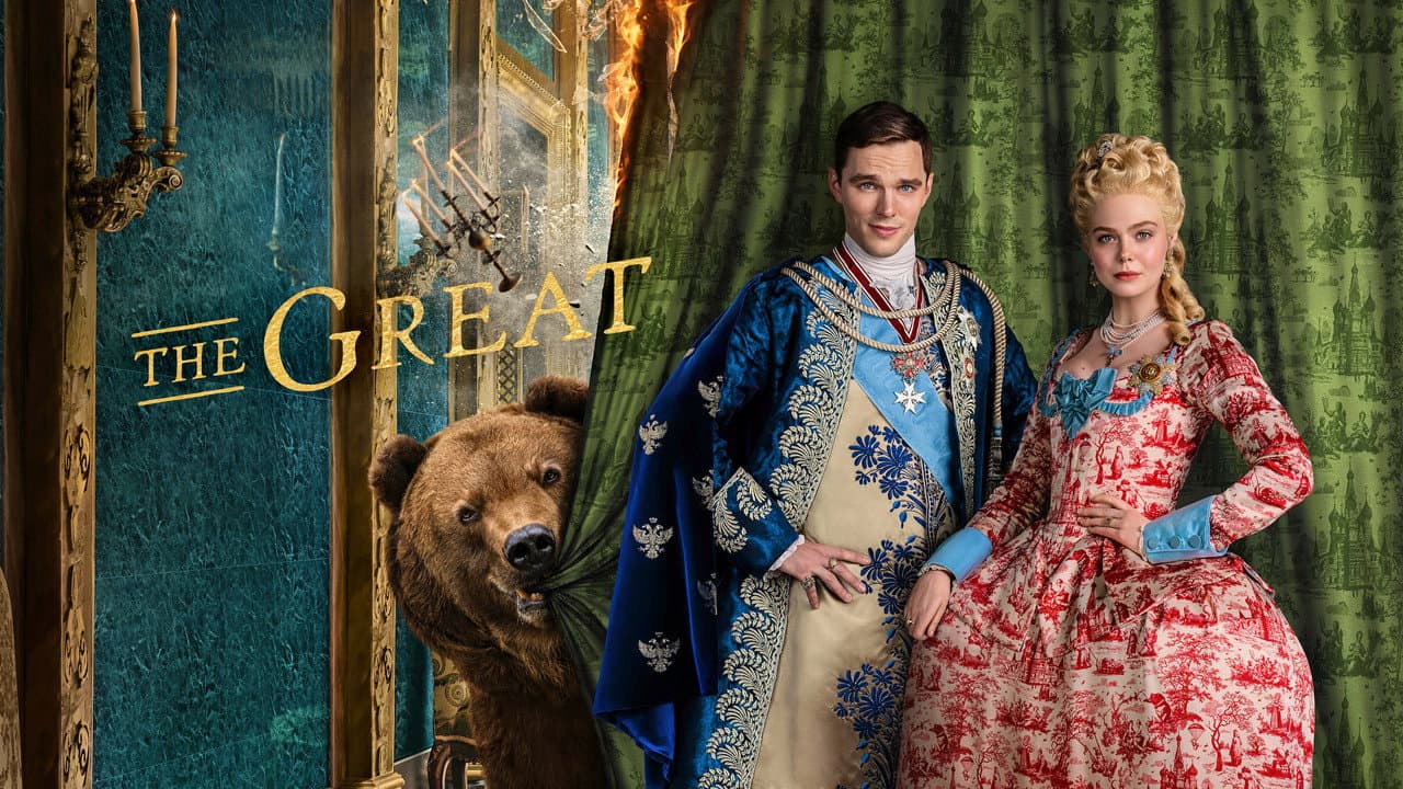 The Great — backdrops with title 6