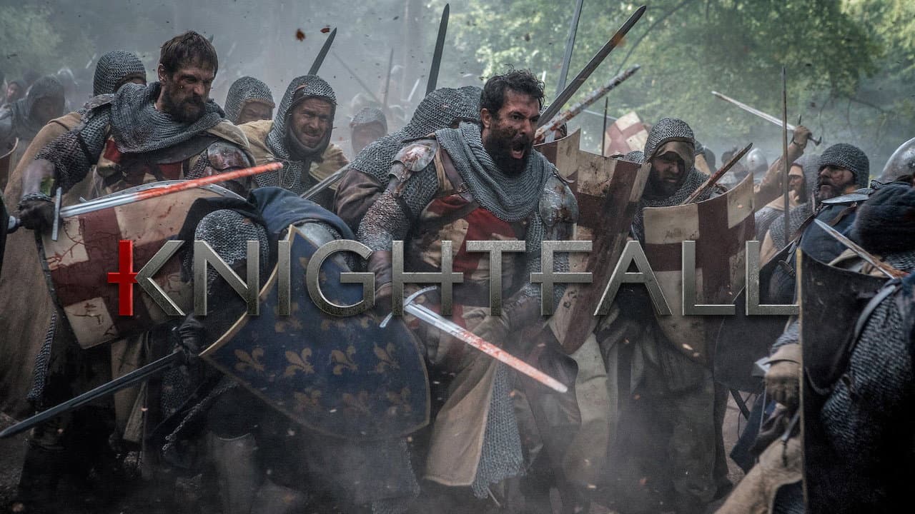 Knightfall — backdrops with title 3