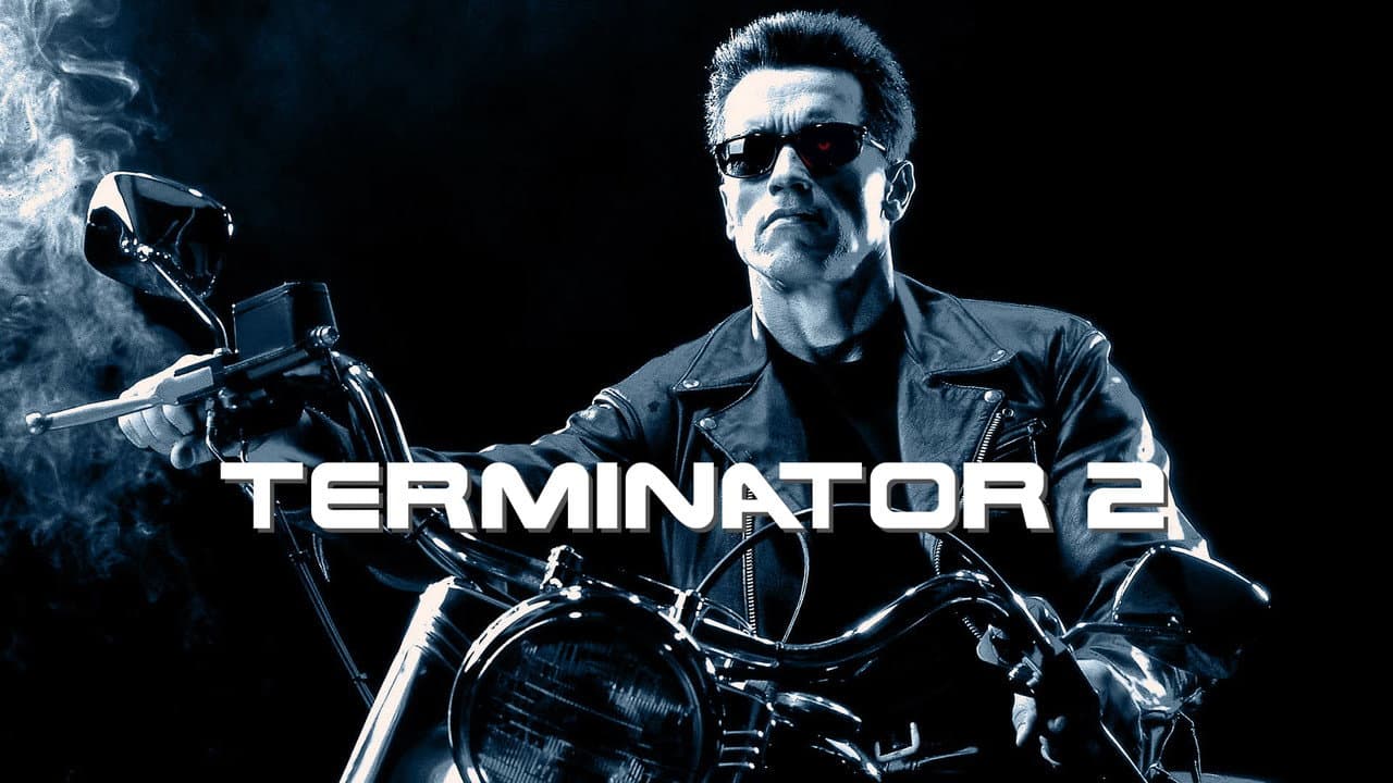 Terminator 2: Judgment Day — backdrops with title 7