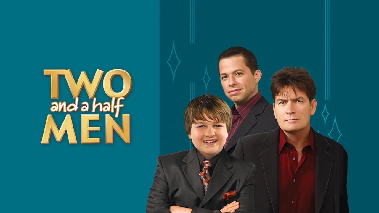 Two and a Half Men — backdrops with title 1