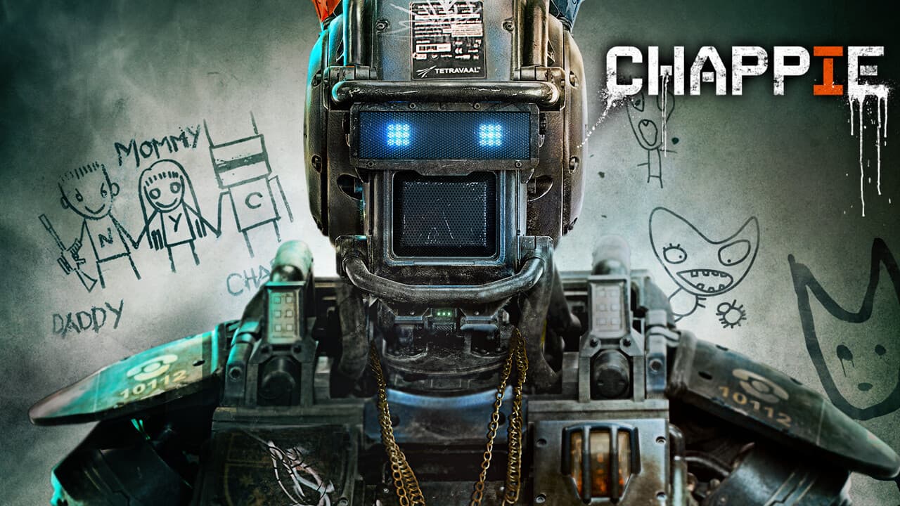 Chappie — backdrops with title 6