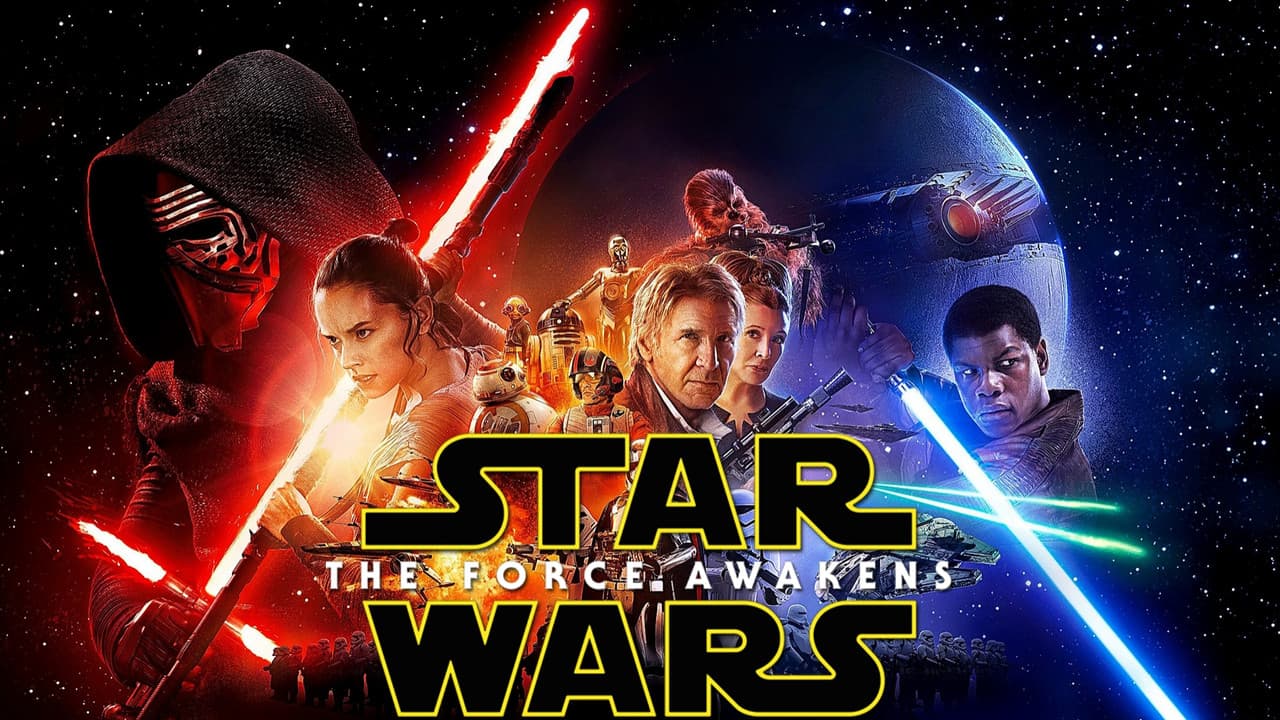 Star Wars: The Force Awakens — backdrops with title 8