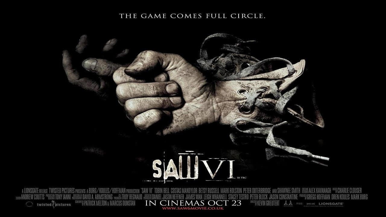 Saw VI — backdrops with title 3