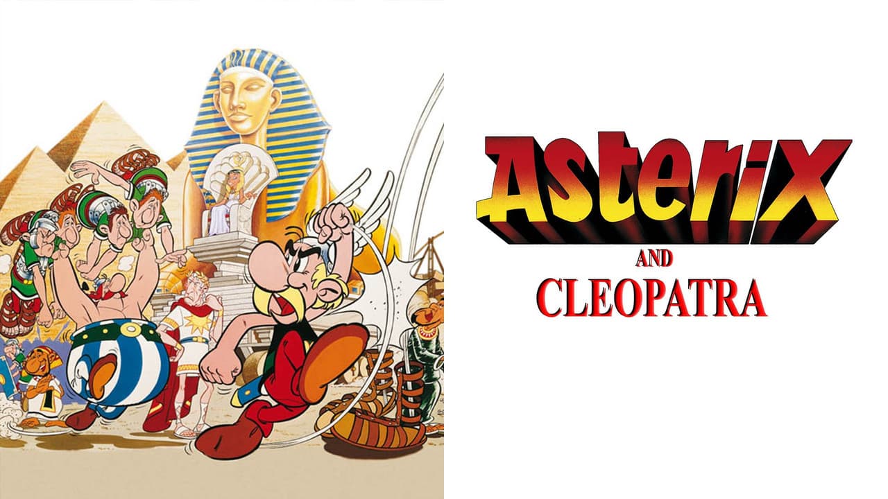 Asterix and Cleopatra — backdrops with title 3